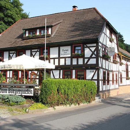 Hotel Zum Buergergarten Stolberg  Экстерьер фото