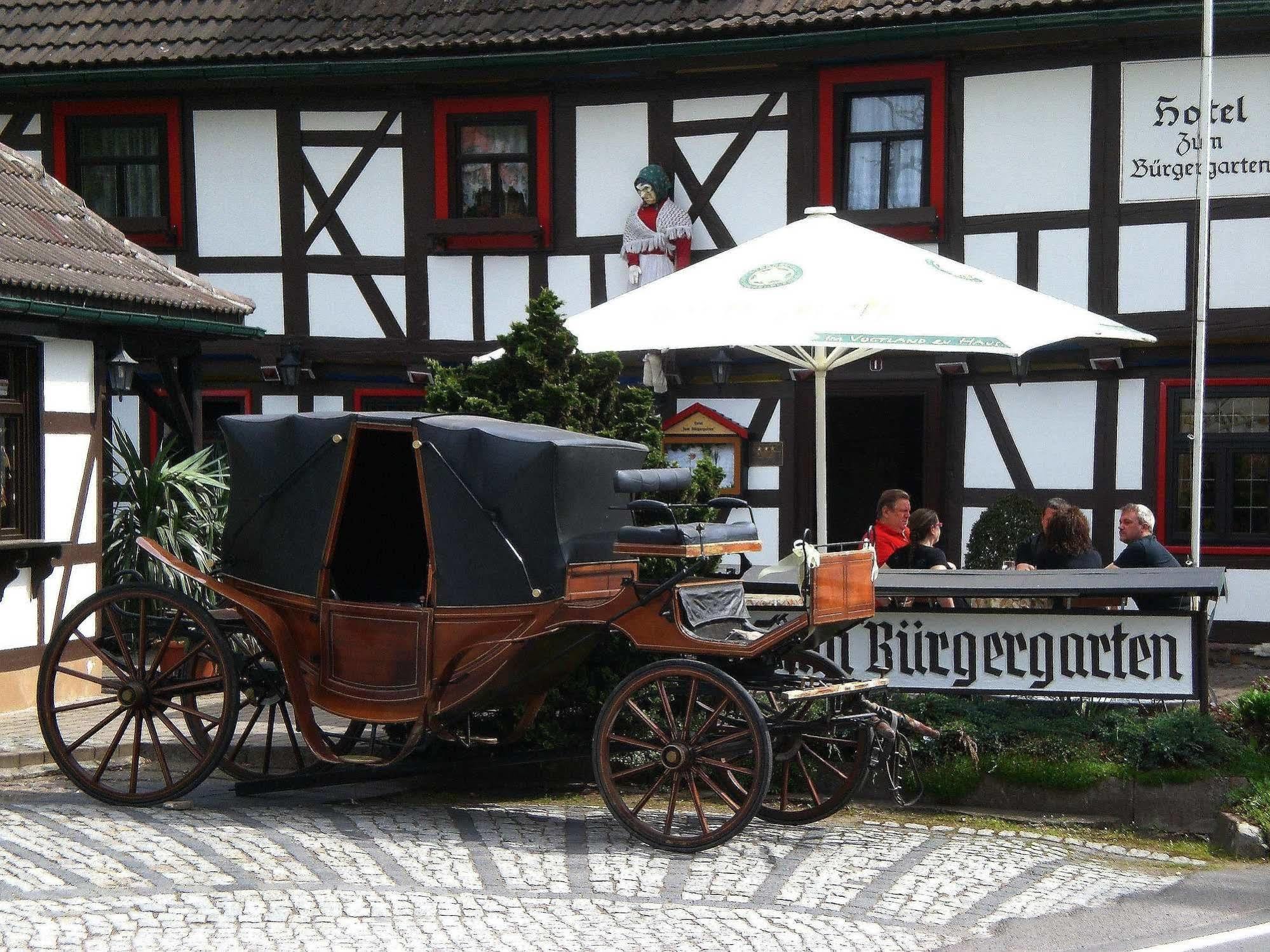 Hotel Zum Buergergarten Stolberg  Экстерьер фото